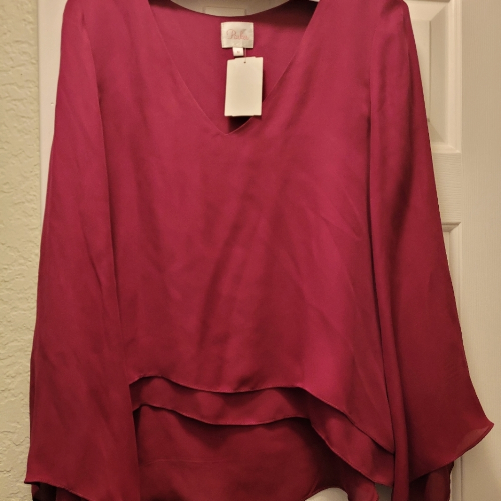 Dressy silk blouse